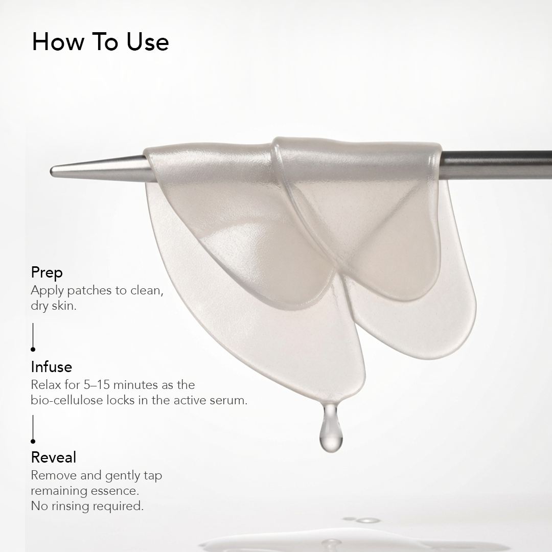 5-Minute Exosome Biocellulose Eye Patches