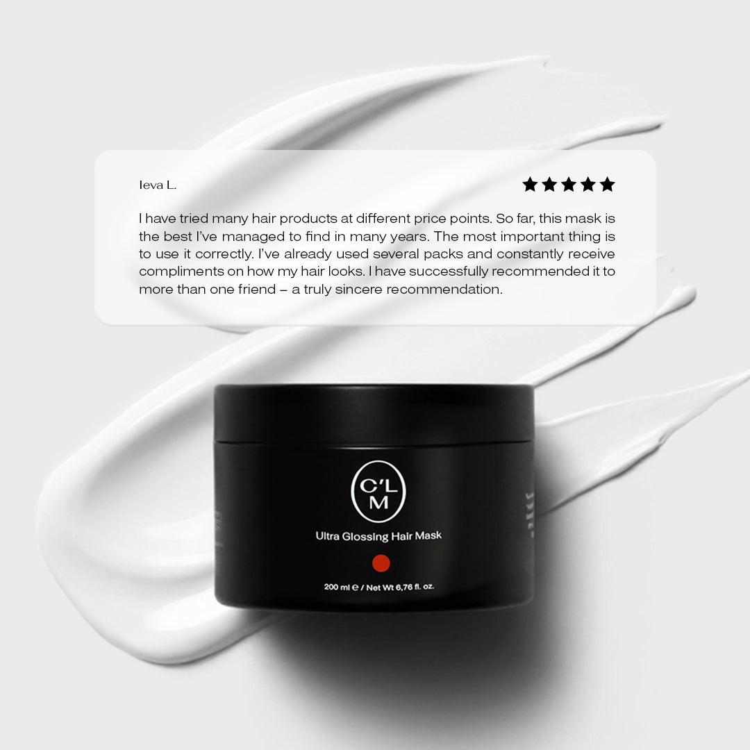 Nourishing hair mask with macadamia oil Ultra Smooth