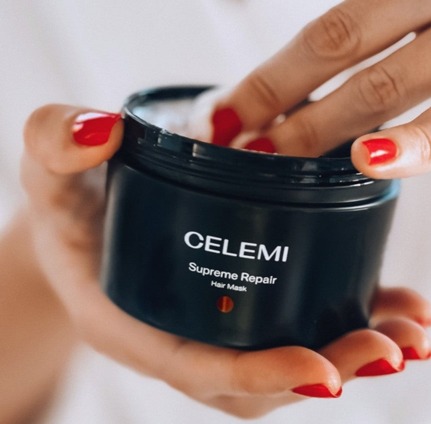 CLM Restorative hair mask with hydrolyzed keratin and avocado oil